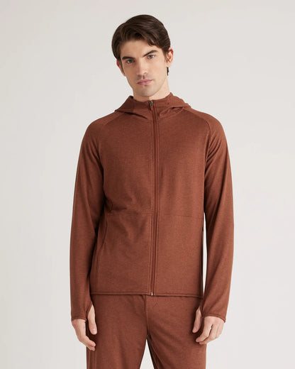 Flowknit Performance Zip Hoodie - S / Heather Grey