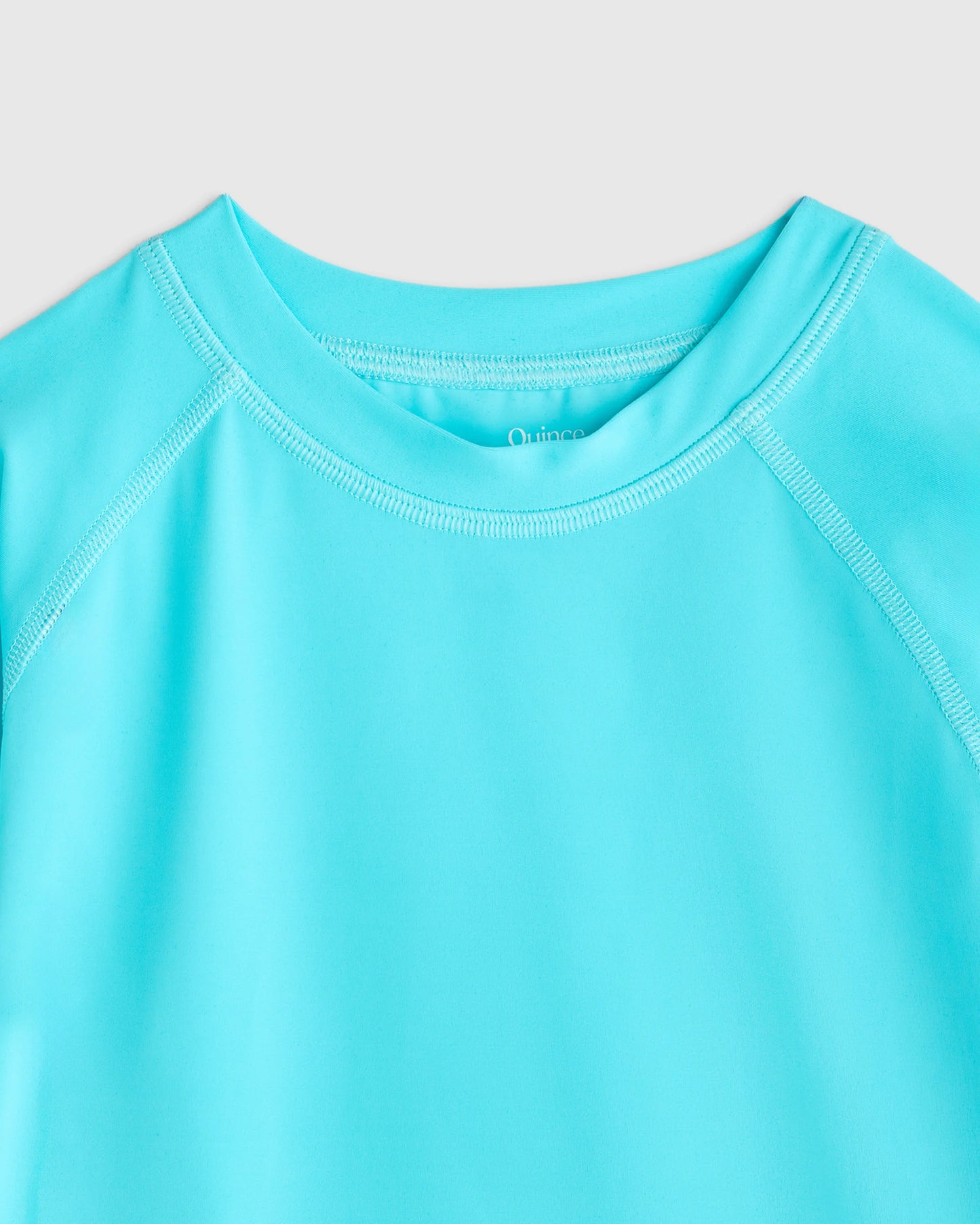 Long Sleeve Raglan Rash Guard - 6 / Island Aqua