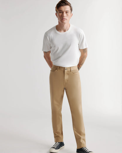 Comfort Stretch Traveler 5-Pocket Pants - Straight - 28X30 / Military Olive