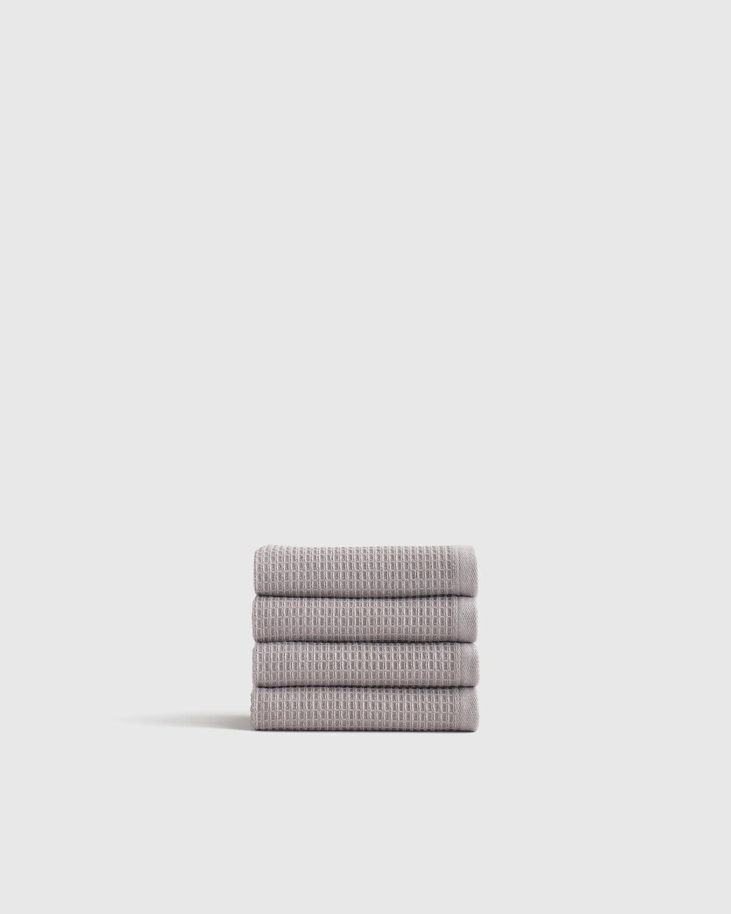 Turkish Waffle Terry Washcloth (Set of 4) - One Size / Ivory