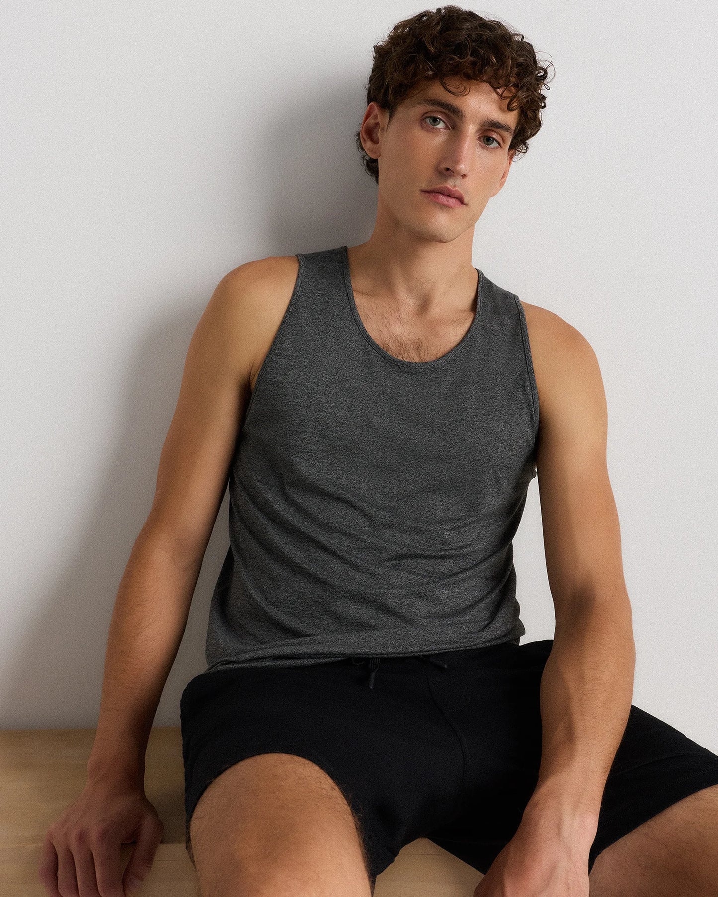 Flowknit Breeze Tank - S / Charcoal