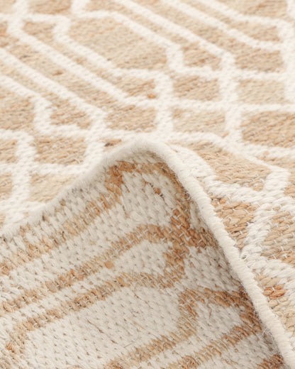 Birch Handwoven Jute-Blend Rug - 5' x 8' / Brown