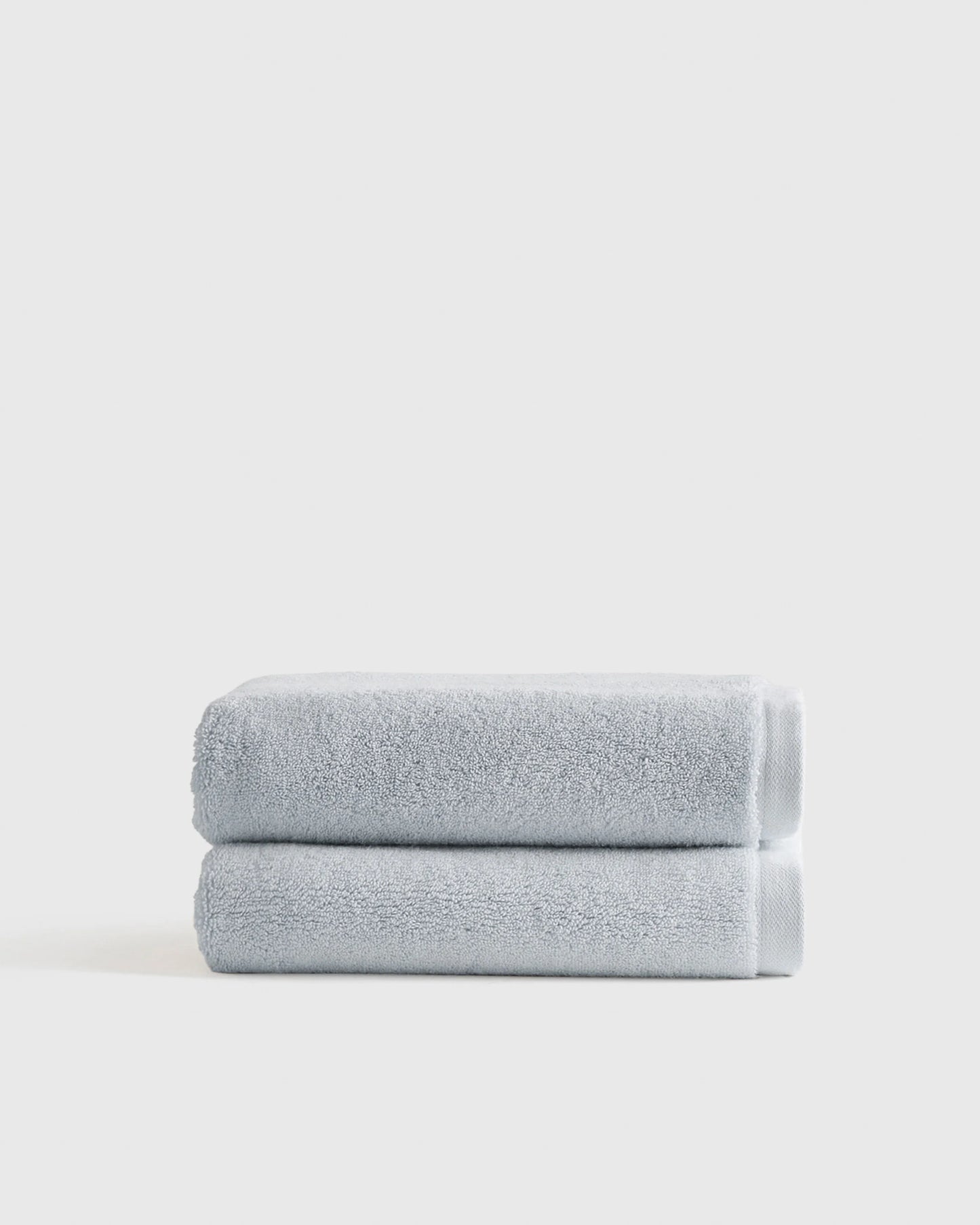 Plush Organic Turkish Cotton Hand Towel (Set of 2) - One Size / White