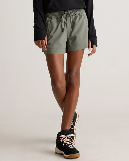 Micro Ripstop Mid-Rise Hike Shorts - XS / Heritage Olive
