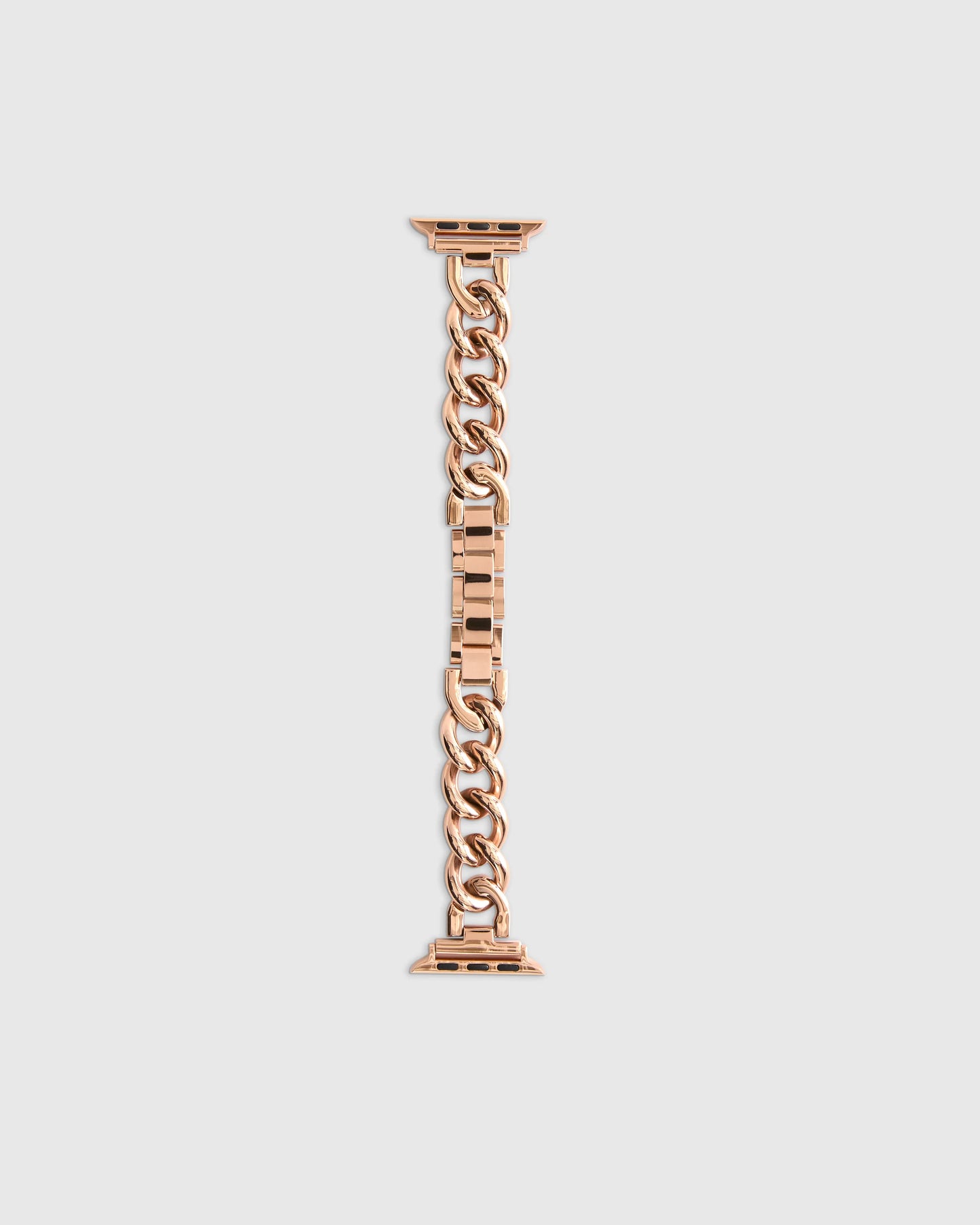 Stainless Steel Bracelet Chain Smartwatch Band - 38mm - 42mm / Gold