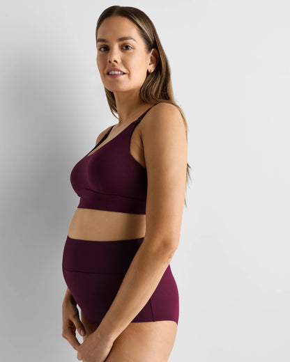 Micromodal Nursing Bra (2-pack) - XS / Black
