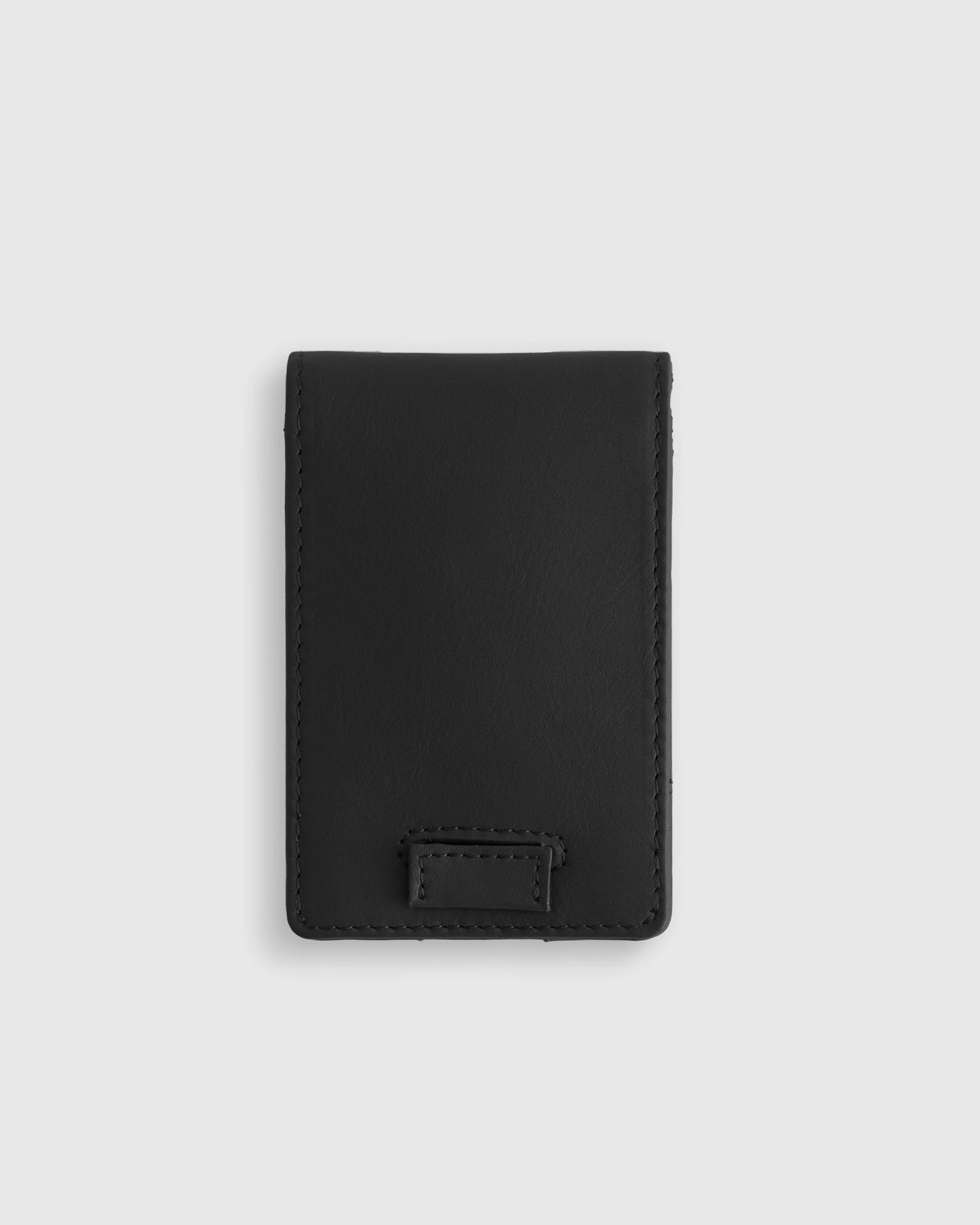 Italian Leather Money-Clip Wallet - One Size / Chocolate Brown