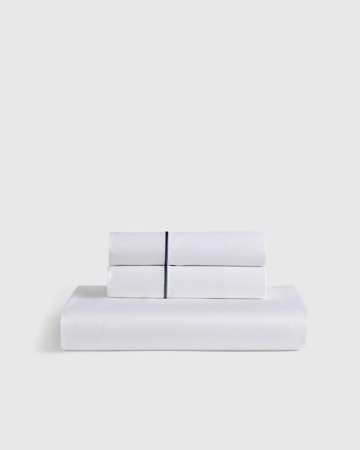 Signature Giza Cotton Sateen Fitted Sheet Set - Twin / Mineral