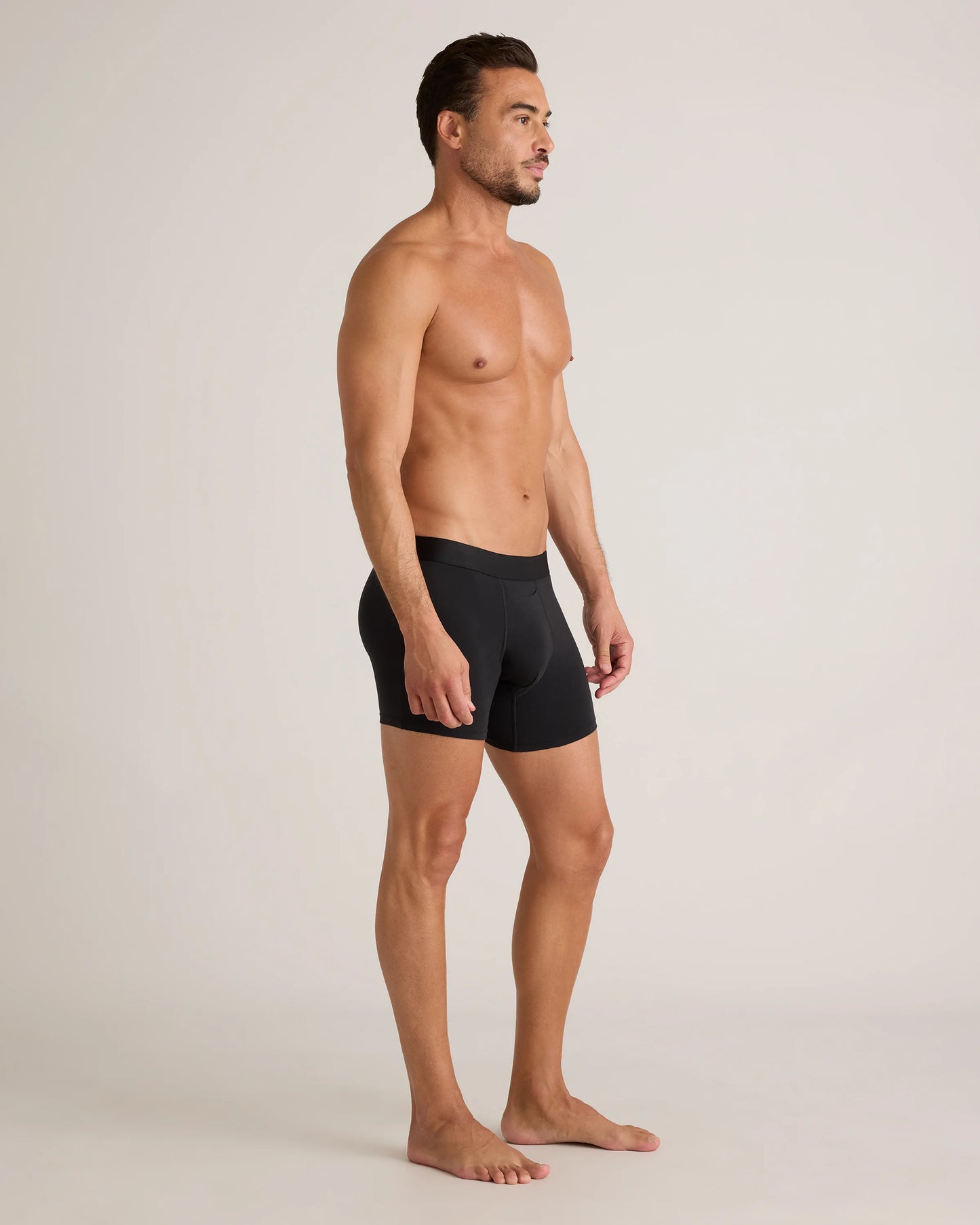 Organic Cotton 4'' Trunk (3-pack) - XS / Light Grey
