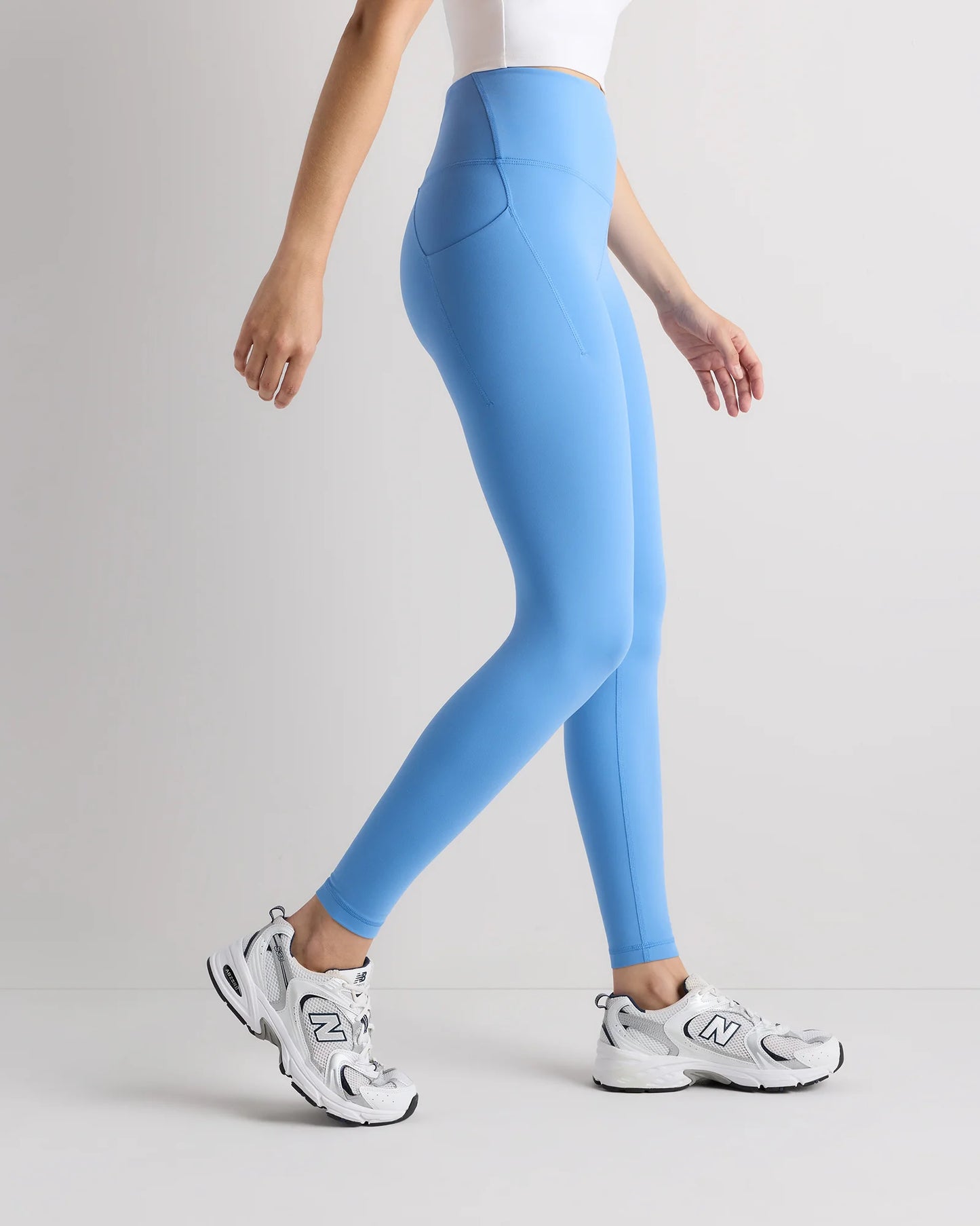 Power-Up High-Rise Training Pocket Legging - XS / Azul Blue
