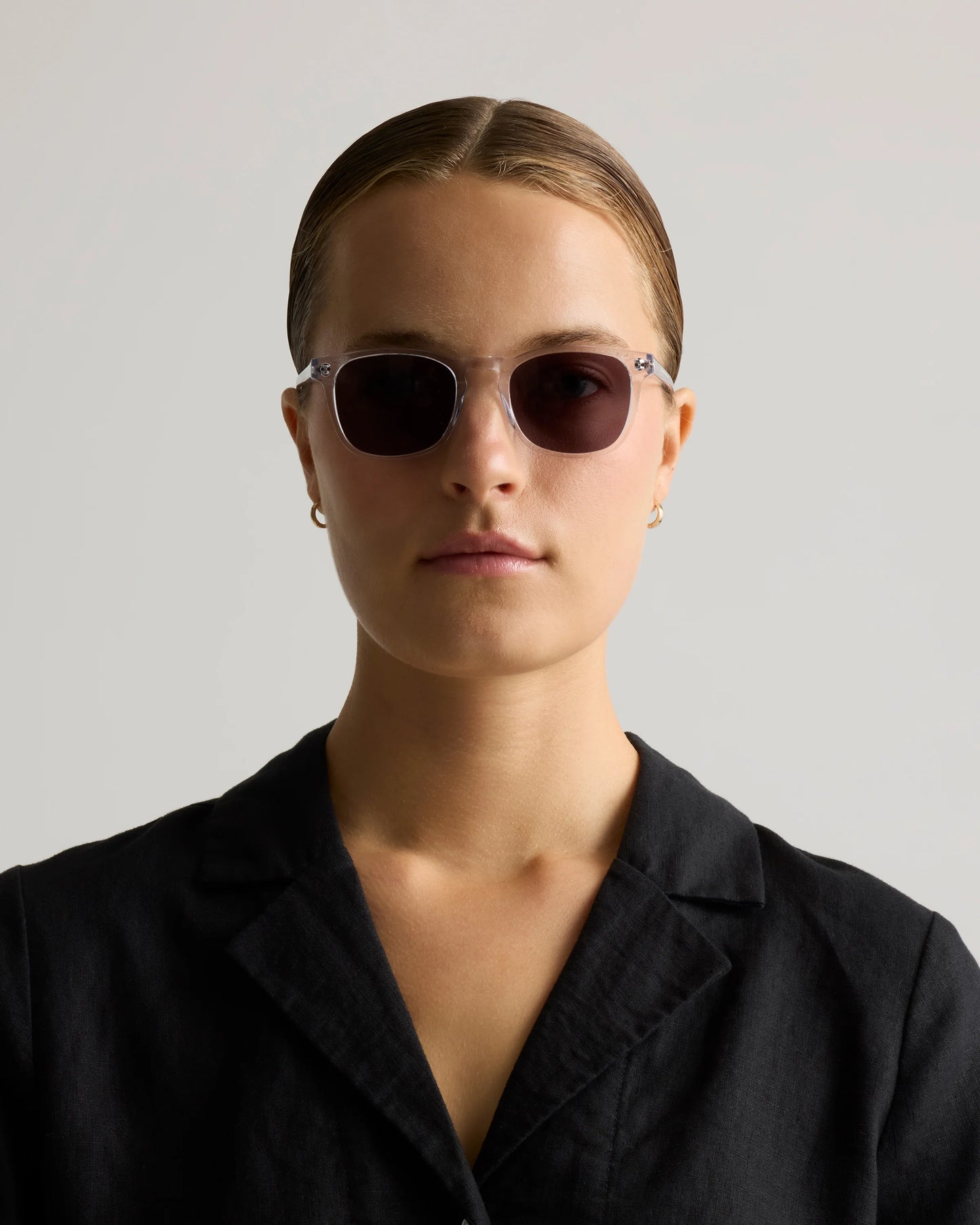 Boston Polarized Acetate Sunglasses - One Size / Honey with Green lens