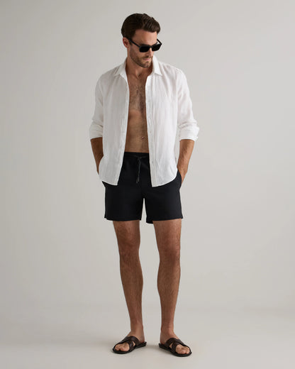 Italian Swim Trunks - 5.5" - XS / Navy Diamond Geo