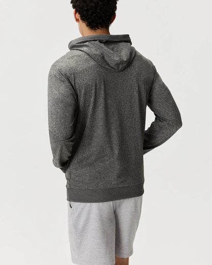 Flowknit Performance Full-Zip Chest Pocket Hoodie - XS / Heather Deep Navy