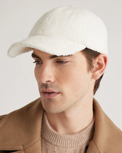 Sherpa Baseball Cap - XS/S / Ivory