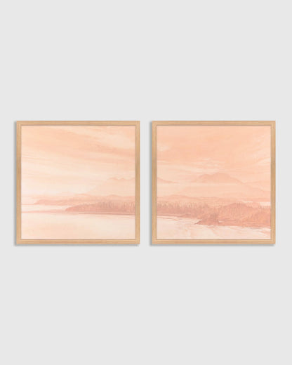 Meet Me by the Fire by Kristi McDonald - 21.25"x21.25" / Maple