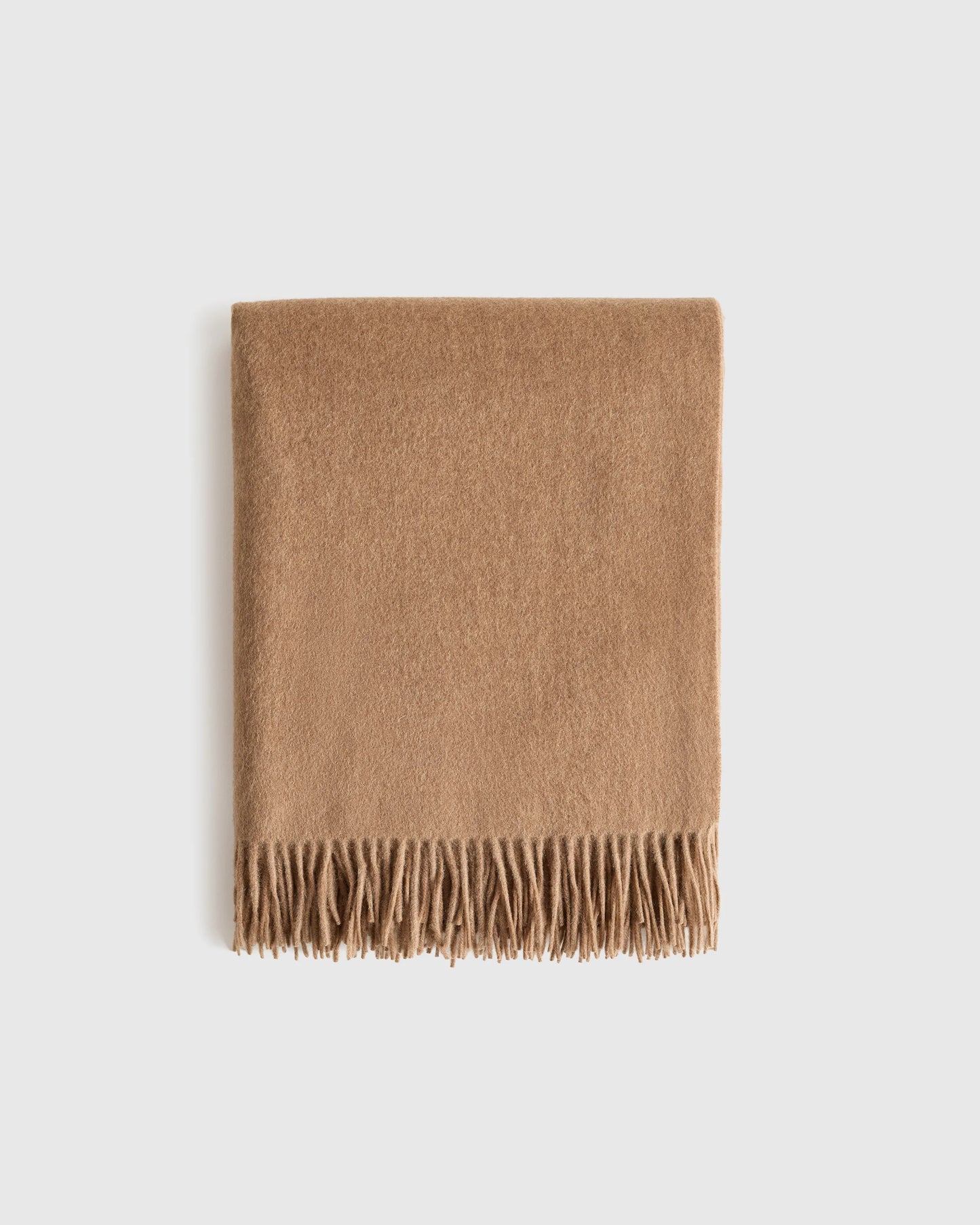 Mongolian Cashmere Throw - 50x60 / Heather Grey