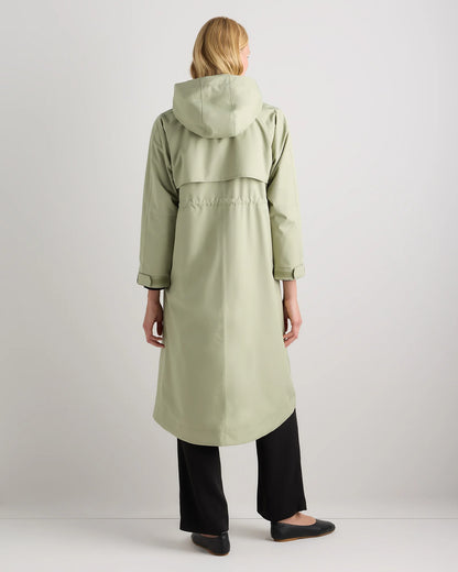 Weather Proof Rain Trench Coat - XS / Dark Spruce