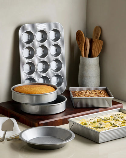 6-Pc Nonstick Steel Cake & Pie Bakeware Set by USA Pan - One Size / No Color