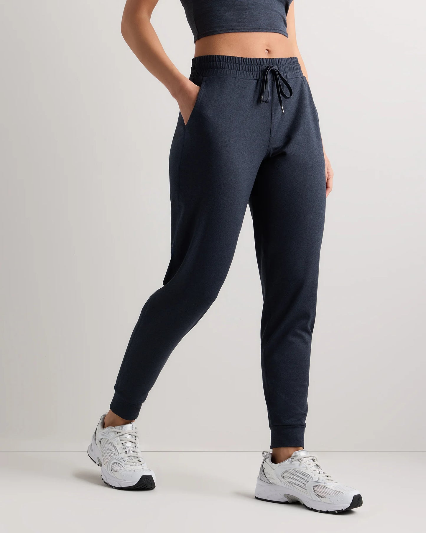 Flowknit Mid-Rise Joggers - XXL / Heather Grey