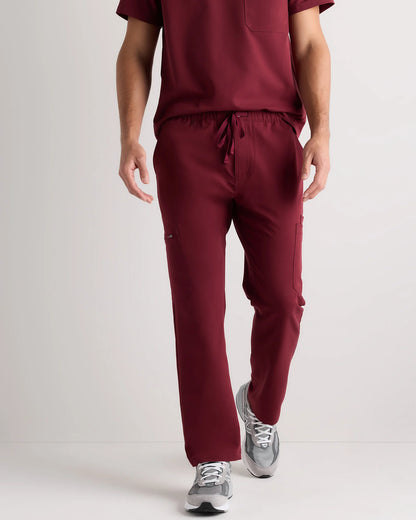 AeraFlex Scrub Cargo Pants - S / Bold Black