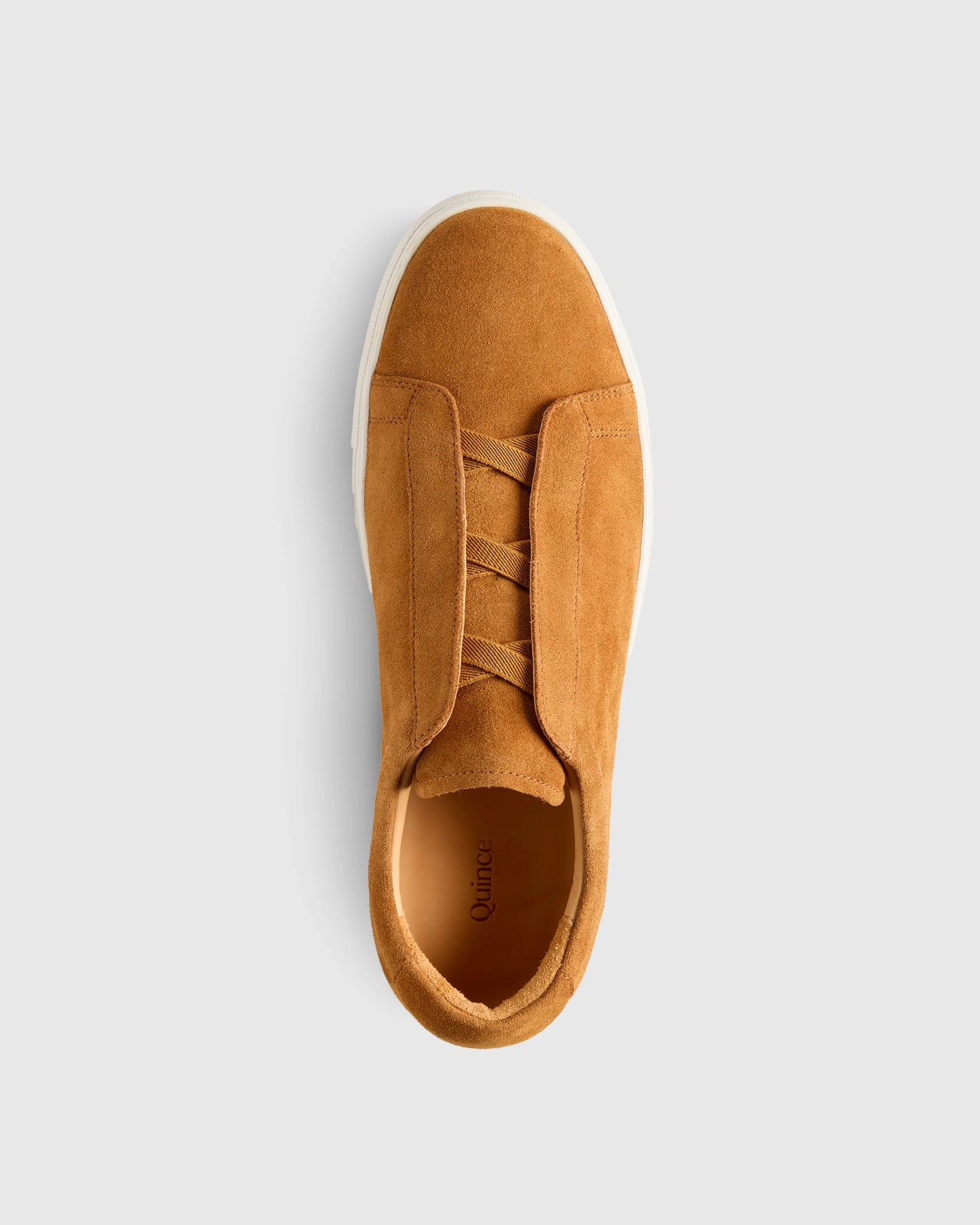 Italian Suede Tailored Sneaker - 7 / Fog