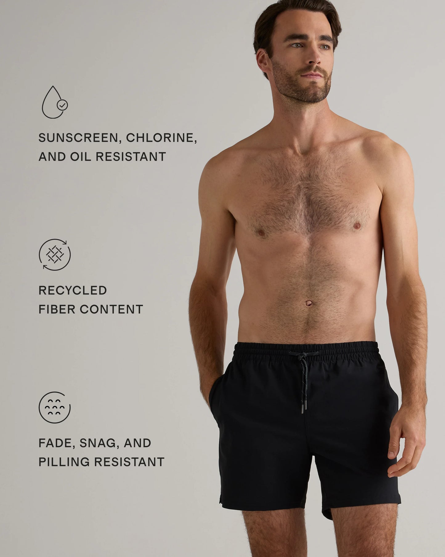 Italian Swim Trunks - 5.5" - XS / Navy Diamond Geo