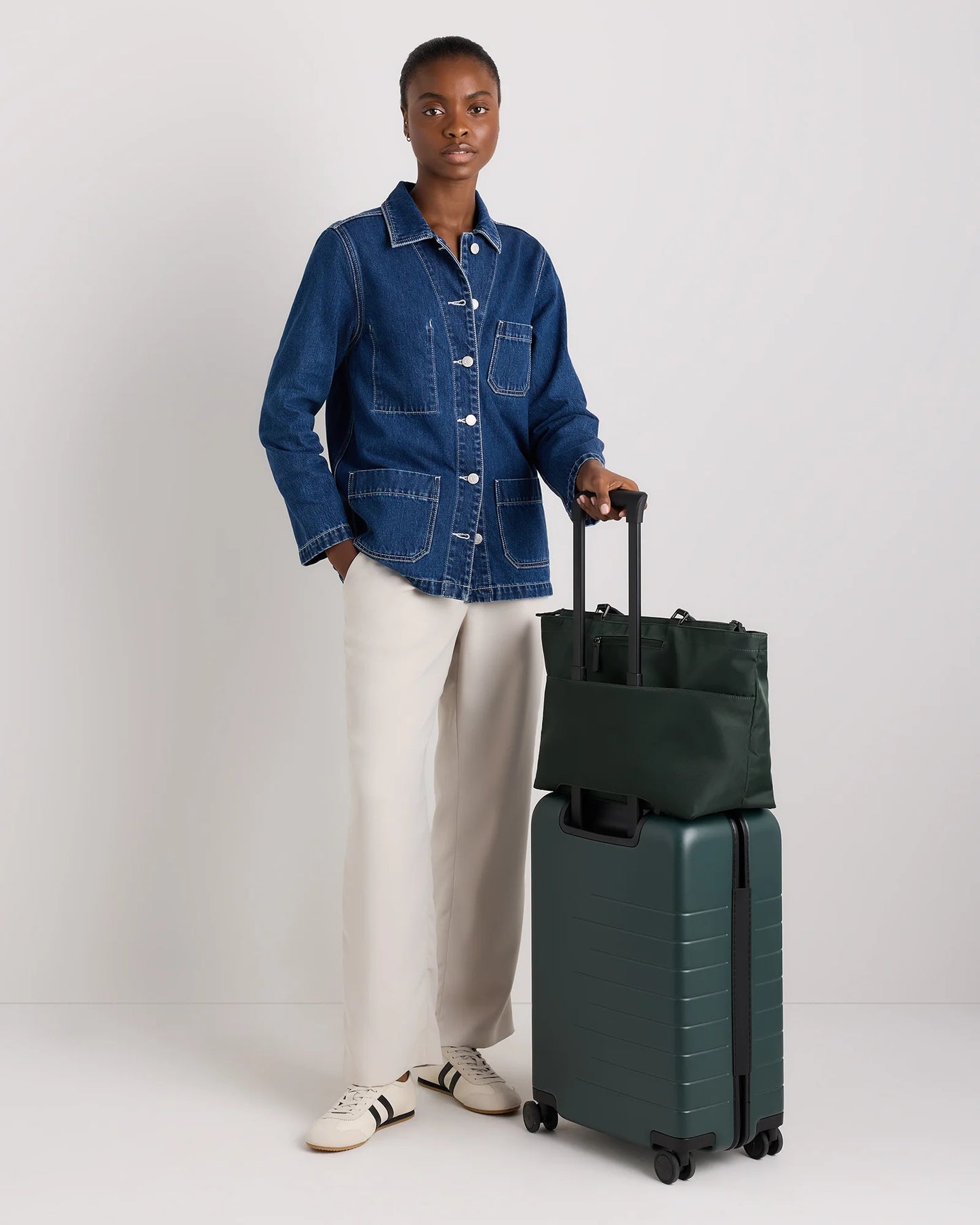 Voyage Nylon Travel Tote - One Size / Black