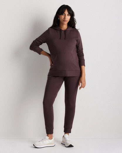 SuperSoft Fleece Maternity & Nursing Hoodie - XS / Off-White