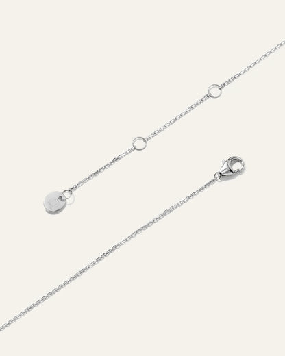 14K Gold Lab Grown Diamond Graduated Bar Necklace - One Size / Yellow Gold