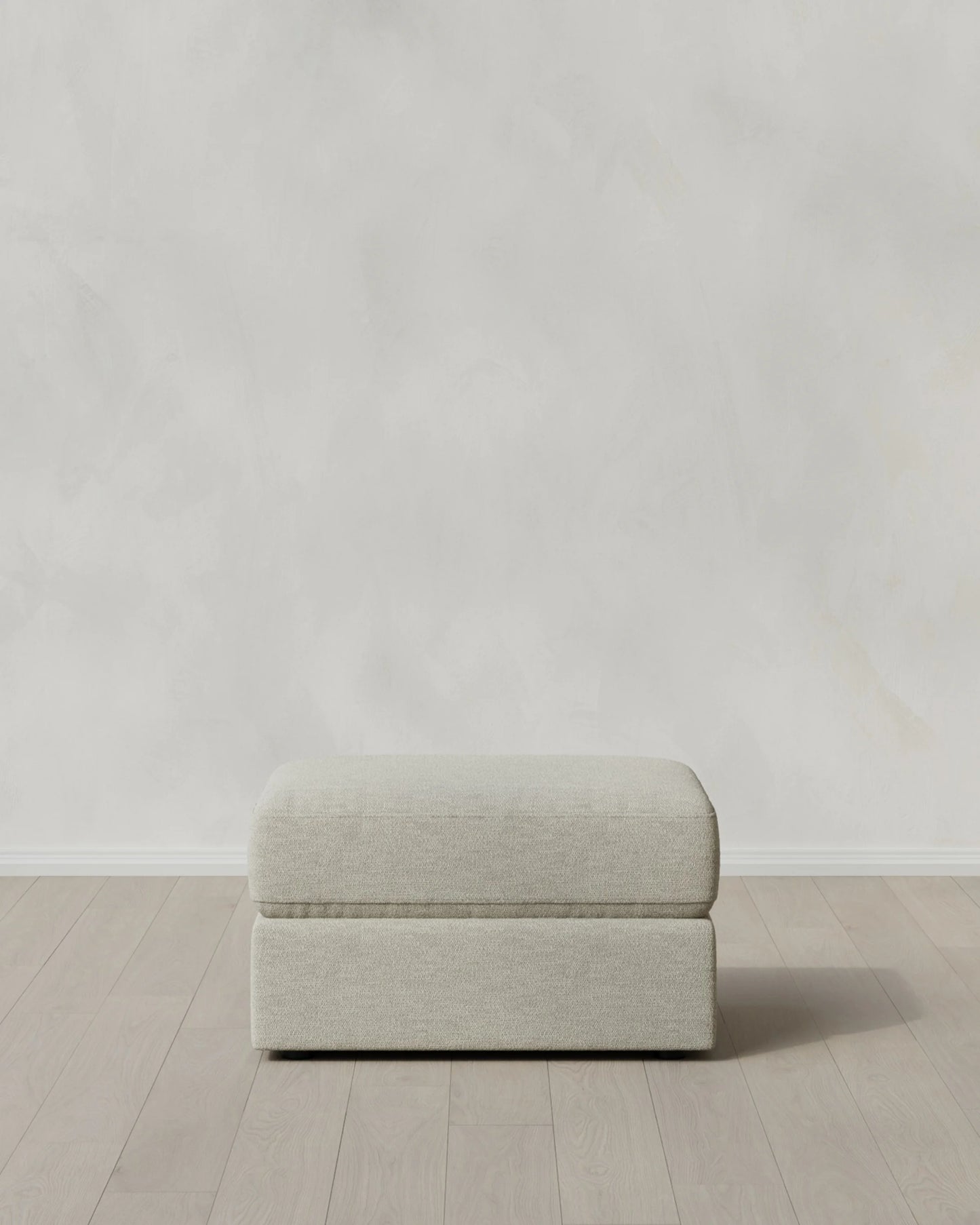Ashford Deep Seat Ottoman in Performance Basketweave - One Size / Navy