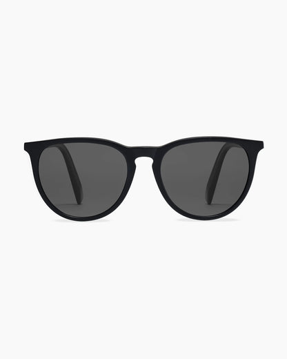 Emily Polarized Acetate Sunglasses - One Size / Tortoise with Brown lens