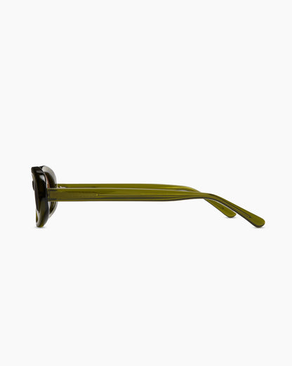 Bali Polarized Acetate Sunglasses - One Size / Moss with Brown lens