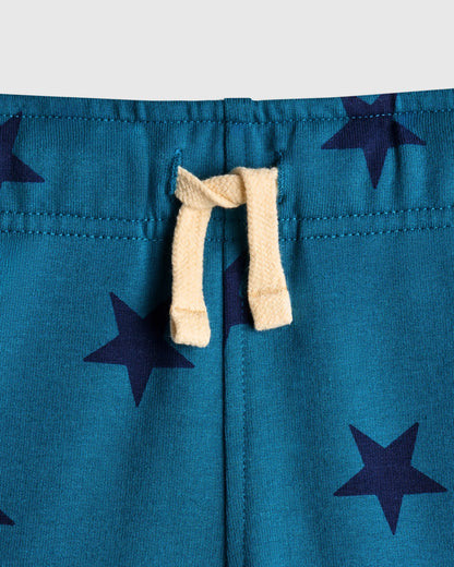 Organic Cotton French Terry Short - 3-6M / Heather Grey