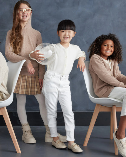 Washable Cashmere Cardigan - 6 / Heather Grey