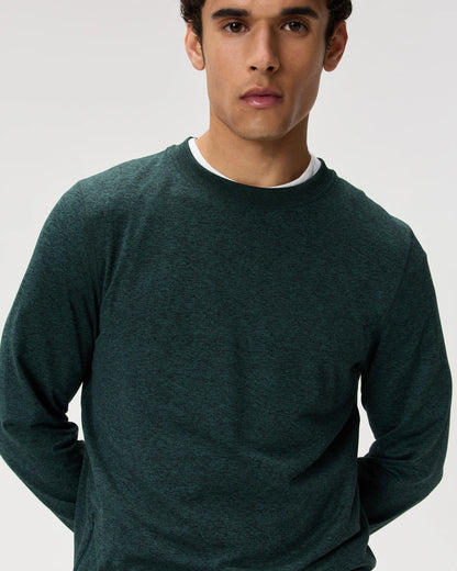 Flowknit Performance Crew Sweatshirt - S / Solid Chalk