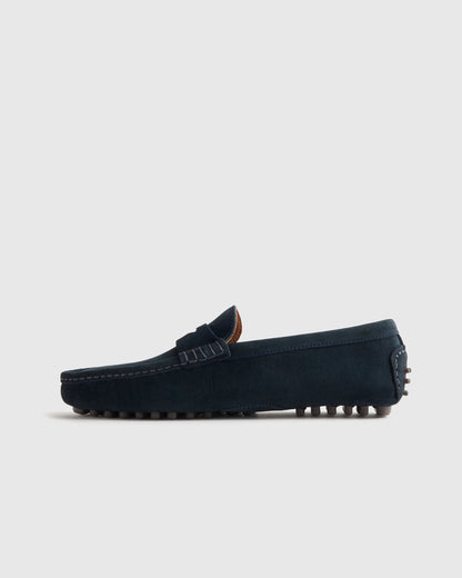 Essential Suede Driving Loafer - 7 / Dune