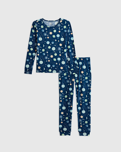 Bamboo Long Sleeve and Pant Pajama Set - 2T / Wildflower Dreams