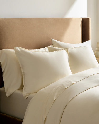 Bamboo Sham Set - Standard / White