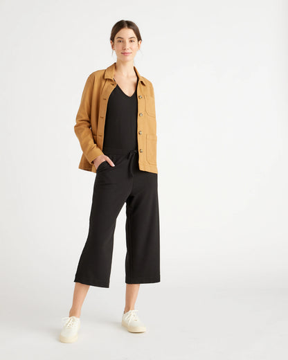 Organic Comfort Stretch Chore Jacket - XS / Vanilla