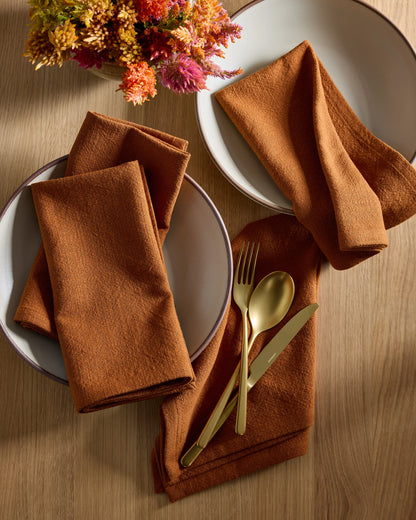 Organic Cotton Napkins - One Size / Warm White