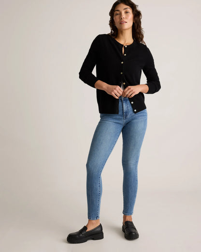 Bella Stretch Skinny Jeans - 24 / Black