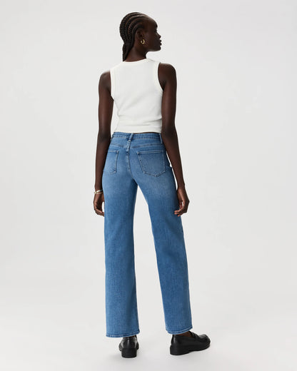 Bella Stretch Wide Leg Jeans - 24 / Frosted Blue