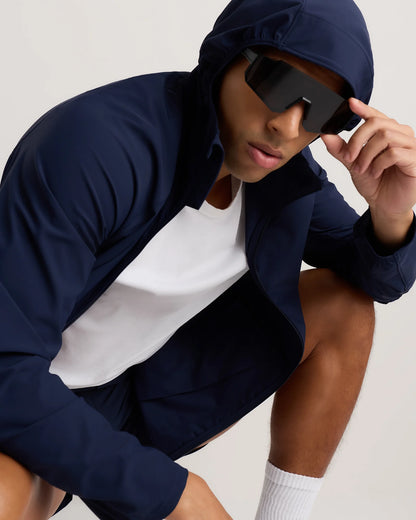 Packable Performance Training Jacket - S / Storm Blue