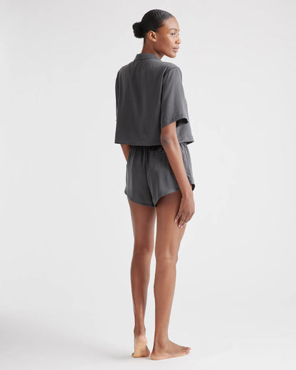 100% Washable Silk Pajama Shorts - XS / Toasted Almond