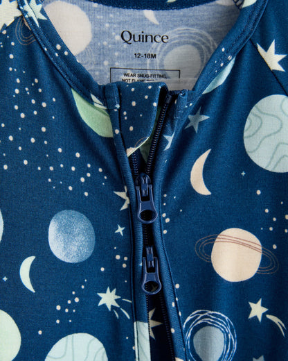 Bamboo Shortie Onesie Pajama - 2T / Sunshine