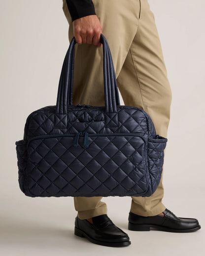 Transit Quilted Duffle Bag - One Size / Taupe Brown