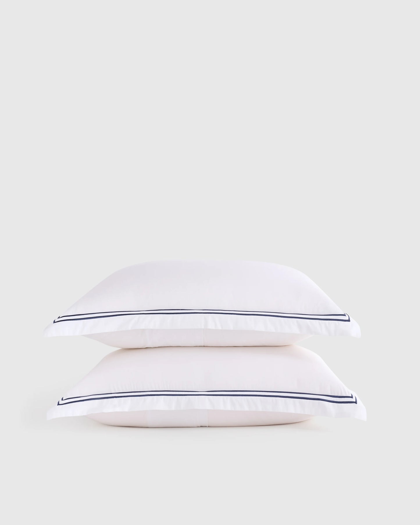 Organic Crisp Percale Sham Set - Standard / White