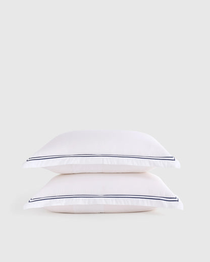 Organic Crisp Percale Sham Set - Standard / White