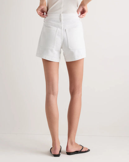 Bella Stretch Patch Pocket Shorts - 24 / Cool Blue