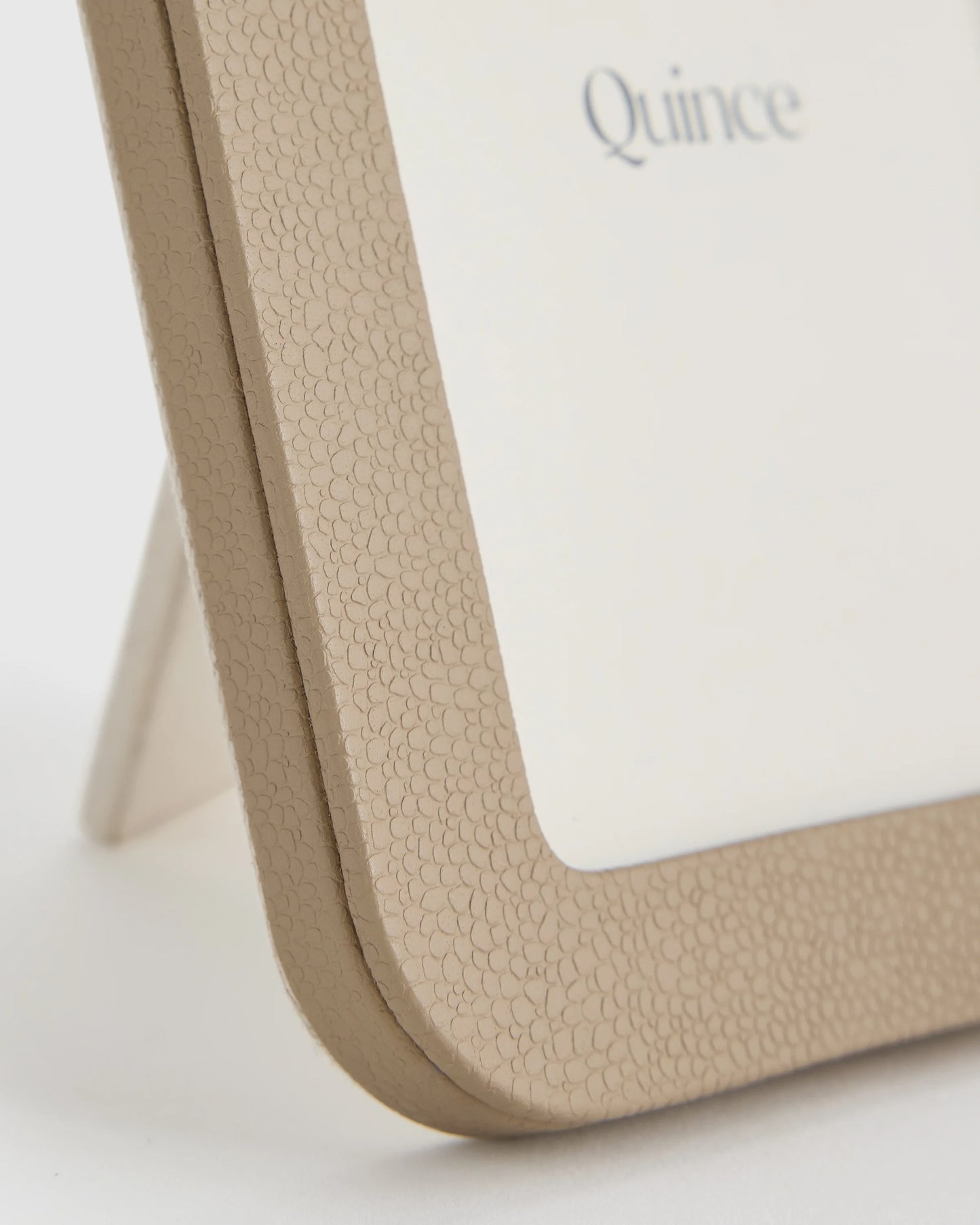 Shagreen Leather Picture Frames - 4x6 photo / Blush